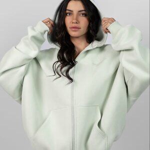 Comfrt Mint Pastel Zip Hoodie NWT Size 2xl